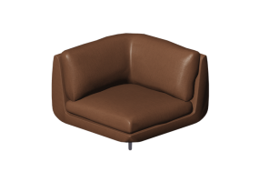 Divans 3D - Module pour canap&eacute; - Fritz Hansen - Lune - JH003