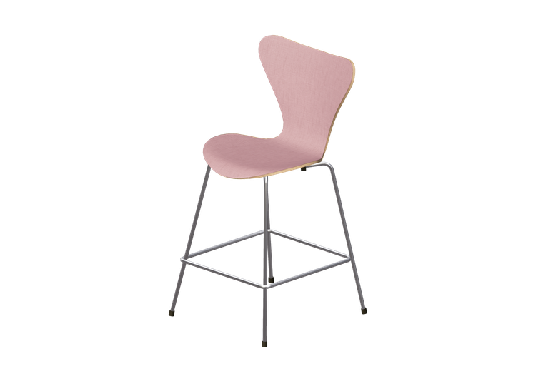 Chaises 3D - Tabouret avec assise revêtue - Fritz Hansen -... Chaises 3D - Tabouret avec assise revêtue - Fritz Hansen -...