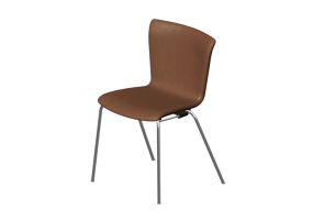 Sedie 3D - Sedia con seduta imbottita - Fritz Hansen - Vico Duo - VM112