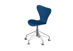 Sedie 3D - Sedia con seduta imbottita - Fritz Hansen - Serie 7 - 3117