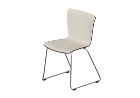 Sedie 3D - Sedia con seduta rivestita - Fritz Hansen - Vico Duo - VM114