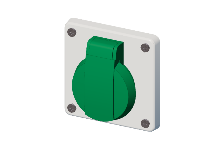 Aufbausteckdose IP 54 50 V - 1000V - ACCA software Aufbausteckdose IP 54 50 V - 1000V - ACCA software