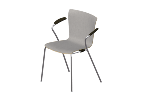 Sedie 3D - Sedia con seduta rivestita - Fritz Hansen - Vico Duo - VM113