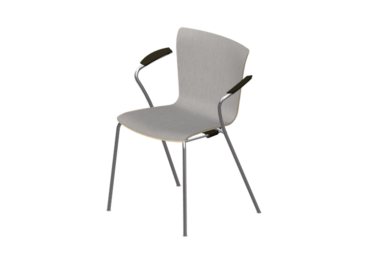 Sedie 3D - Sedia con seduta rivestita - Fritz Hansen - Vico... Sedie 3D - Sedia con seduta rivestita - Fritz Hansen - Vico...