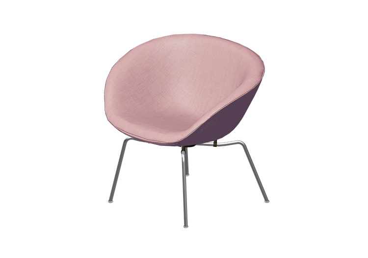 Poltronas 3D - Poltrona com assento em tecido - Fritz... Poltronas 3D - Poltrona com assento em tecido - Fritz...