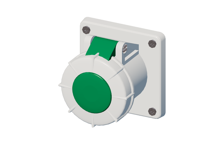 Presa fissa IP 67 50 V - 1000 V - ACCA software Presa fissa IP 67 50 V - 1000 V - ACCA software