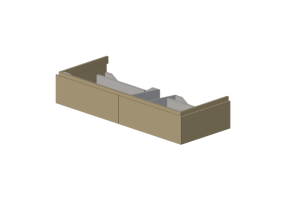 3D M&ouml;bel - Waschtischunterschrank - Geberit - Geberit Xeno&sup2; - 500.517.00.1