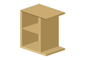 Muebles 3D - Elemento lateral - Geberit - Geberit iCon - 502.325.JL.1