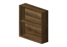 Mobili 3D - Scaffale in legno - Geberit - Geberit iCon - 502.323.JR.1