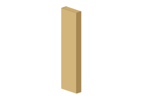 3D Furniture - Column cabinet in lacquered wood - Geberit - Geberit iCon - 502.317.JL.1