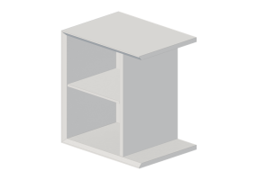 3D M&ouml;bel - Seitenelement - Geberit - Geberit iCon - 502.325.01.1