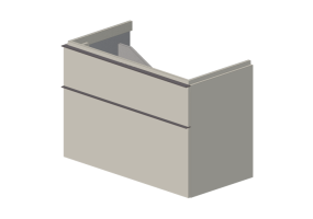 Meubles 3D - Meuble pour lavabo - Geberit - Geberit iCon - 840392000