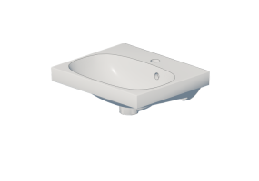 3D Sinks - Ceramic Washbasin - Geberit - Geberit Acanto - 500.636.01.8