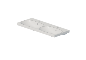 Pias 3D - Cuba de cer&acirc;mica - Geberit - Geberit Acanto - 500.628.01.2