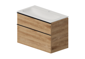 Muebles 3D - Juego de armario con lavabo - Geberit - Geberit iCon - 502.337.JH.1