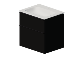 3D M&ouml;bel - Badm&ouml;bel-Set mit Waschbecken - Geberit - Geberit iCon - 502.335.JK.1