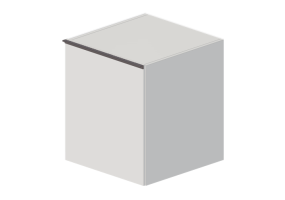 3D Furniture - Side Cabinet - Geberit - Geberit Acanto - 500.618.01.2
