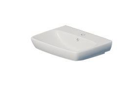 Pias 3D - Cuba de cer&acirc;mica - Geberit - Geberit Selnova Square - 500.300.01.1