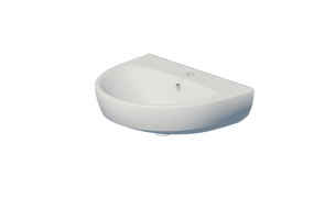 3D Waschbecken - Waschbecken aus Keramik - Geberit - Geberit Selnova - 500.295.01.7