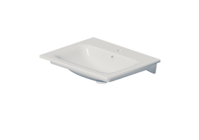 Lavabos 3D - Lavabo de cer&aacute;mica - Geberit - Geberit Selnova Square - 500.994.00.1