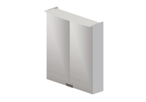 3D M&ouml;bel - Spiegelschrank - Geberit - Geberit Option - 500.273.00.1