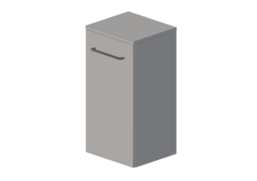 Muebles 3D - Mueble, Ba&ntilde;o, Madera, Lacada, Geberit Selnova Square, 501.272.00.1