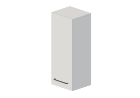 3D Furniture - Half size cabinet - Geberit - Geberit Selnova Square - 501.276.00.1