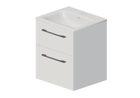 Mobili 3D - Set lavabo con mobile - Geberit - Geberit Selnova Square - 501.232.00.1
