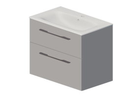 Muebles 3D - Juego de lavabo con mueble - Geberit - Geberit Selnova Square - 501.241.00.1