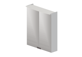Meubles 3D - Meuble miroir - Geberit - Geberit Option - 500.208.00.1