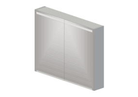 Muebles 3D - Mueble espejo - Geberit - Geberit Option - 500.583.00.1