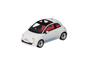 3D Cars - Fiat 500