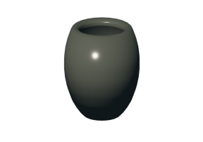 3D T&ouml;pfe und Keramik - Blumenvase - Geniale - LAR-C1