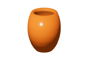 Vases and Ceramics 3D - Toilet Vase - Geniale - LAR-C4