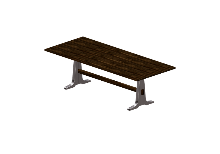 Tables 3D - Table en bois - Gervasoni - Brick 133 -... Tables 3D - Table en bois - Gervasoni - Brick 133 -...