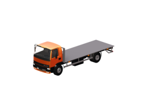 Autom&oacute;veis 3D - Cami&atilde;o plataforma