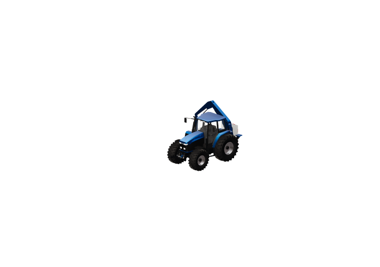 Automóviles 3D - Tractor desbrozador brazo corto - ACCA... Automóviles 3D - Tractor desbrozador brazo corto - ACCA...