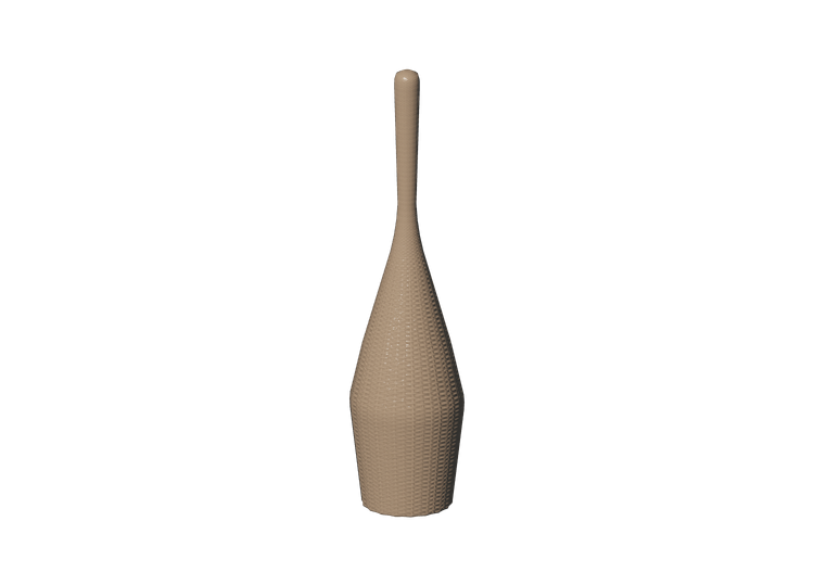 3D Stehlampe - Rattan-Lampe - Gervasoni - Bolla L -... 3D Stehlampe - Rattan-Lampe - Gervasoni - Bolla L -...