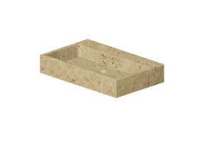 Lavabi 3D - Lavabo 80x50 cm - Globo - Le pietre - scq80.tr