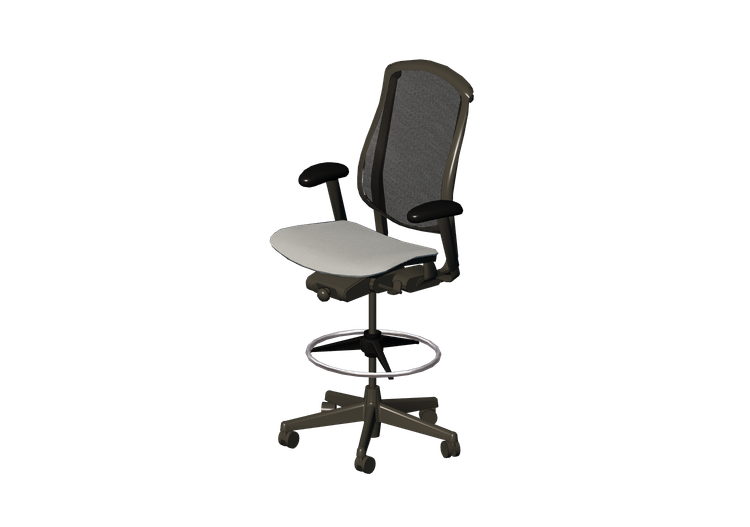 Chaises 3D - Tabouret tournant - Herman Miller - - Celle -... Chaises 3D - Tabouret tournant - Herman Miller - - Celle -...