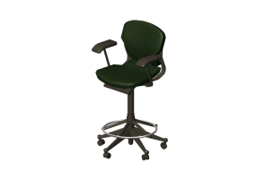 Sedie 3D - Sgabello girevole - Herman Miller - Equa
