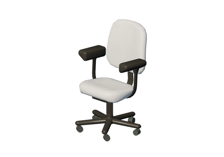 Chaises 3D - Tabouret tournant - Herman Miller - - Ergon -... Chaises 3D - Tabouret tournant - Herman Miller - - Ergon -...
