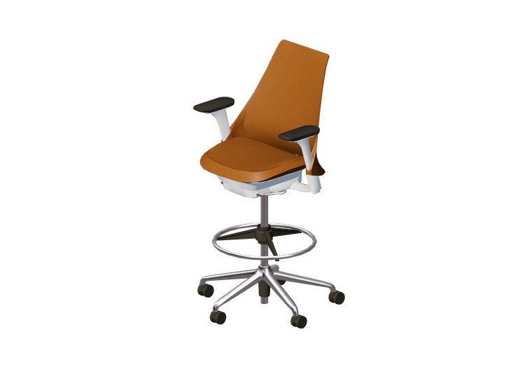 Sillas 3D - Taburete giratorio - Herman Miller - SAYL -... Sillas 3D - Taburete giratorio - Herman Miller - SAYL -...