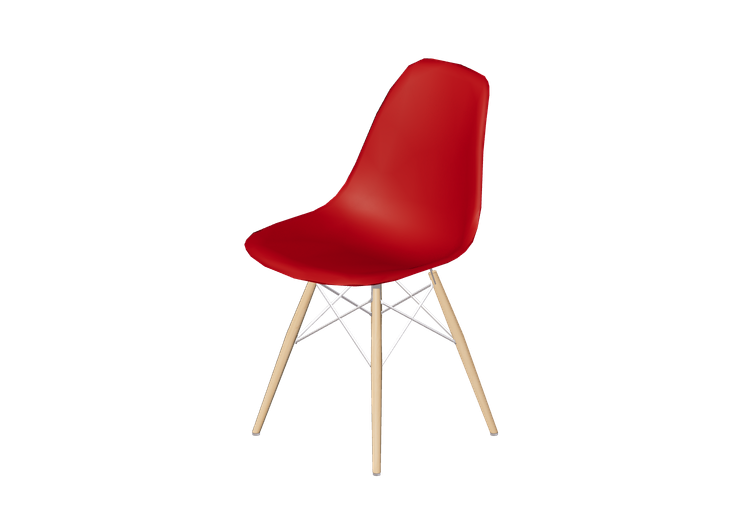 Cadeira 3D - Cadeira - Herman Miller - Eames - Herman... Cadeira 3D - Cadeira - Herman Miller - Eames - Herman...