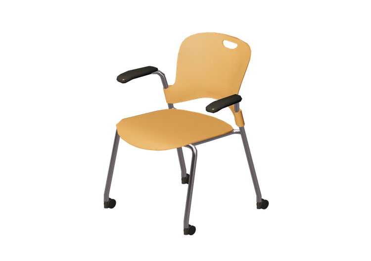 Chaises 3D - Chaise pivotante - Herman Miller - Caper -... Chaises 3D - Chaise pivotante - Herman Miller - Caper -...