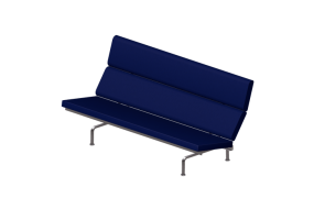 Divans 3D - Canap&eacute; - Herman Miller - Eames