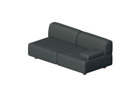 Divani 3D - Divano 2 posti - Hitch Mylius - hm108m