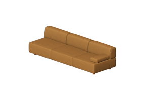Poltronas y Sof&aacute;s 3D - Sof&aacute; 3 plazas - Hitch Mylius - hm108r