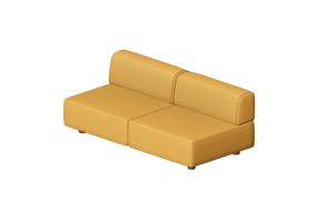 3D Sessel und Sofas - Sofa 2-Sitzer - Hitch Mylius - hm108j