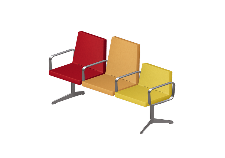 3D Chairs - 3 seater bench - Hitch Mylius - hm213d -... 3D Chairs - 3 seater bench - Hitch Mylius - hm213d -...